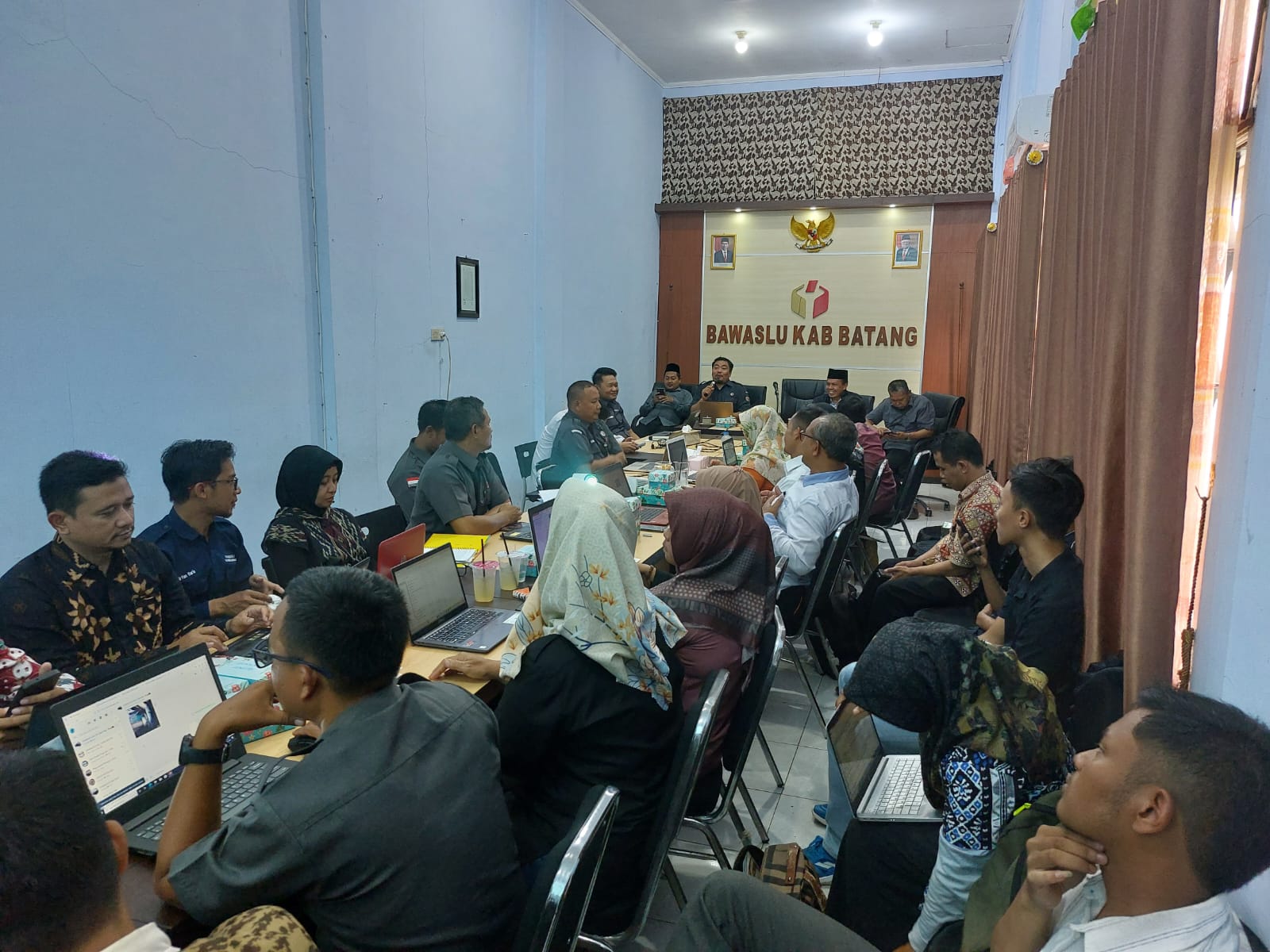 Rapat Koordinasi Penanganan Pelanggaran Bawaslu Kabupaten Batang Bersama Panwaslu Kecamatan Se-Kabupaten Batang