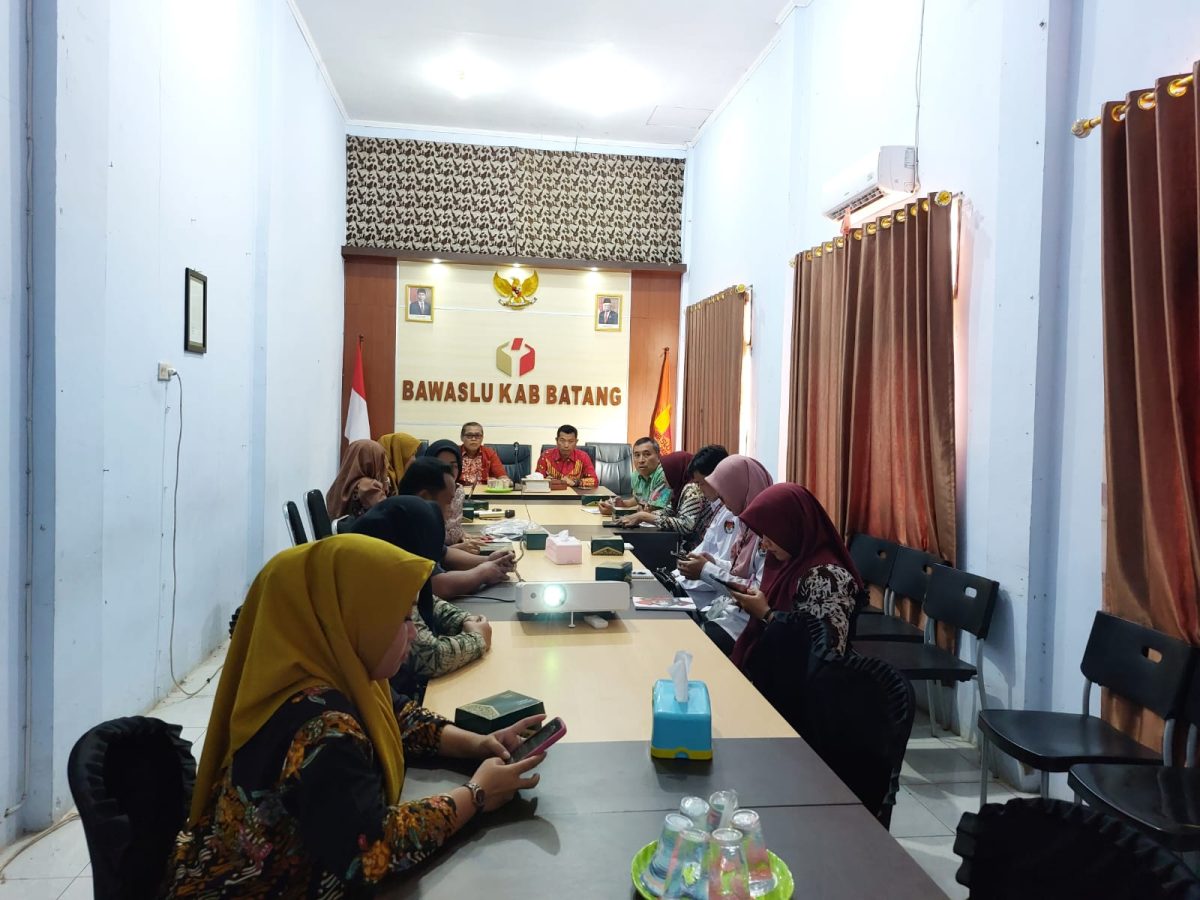 Rapat Koordinasi Potensi Pelanggaran Tahapan Logistik Pemilu 2024