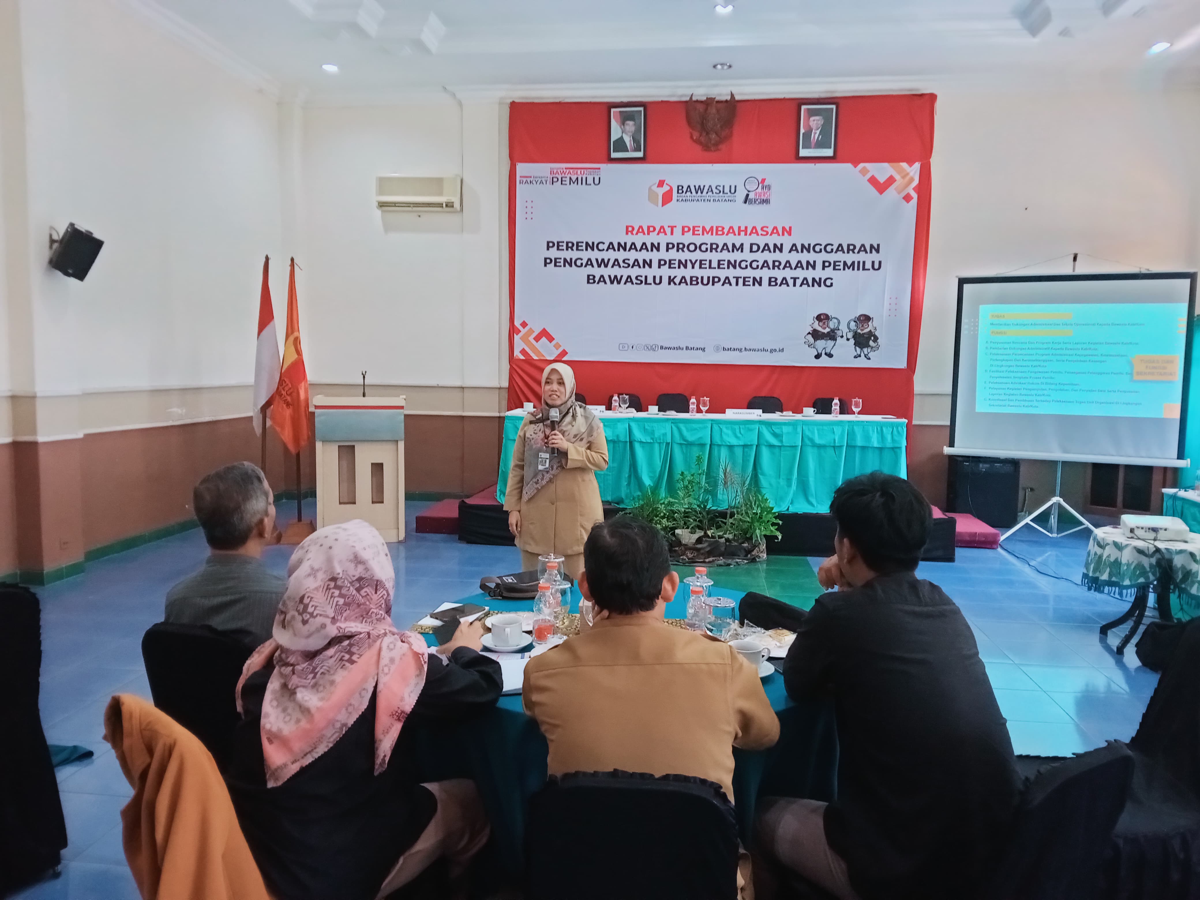 Rapat Pembahasan Perencanaan Program dan Anggaran Pengawasan Penyelenggaraan Pemilu