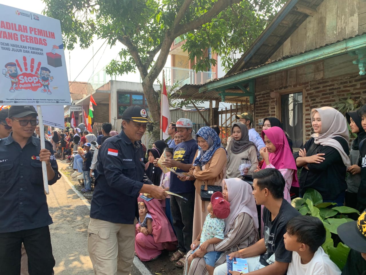 Panwaslucam Bawang Ajak Masyarakat Aktif Jadi Pengawas Partisipatif