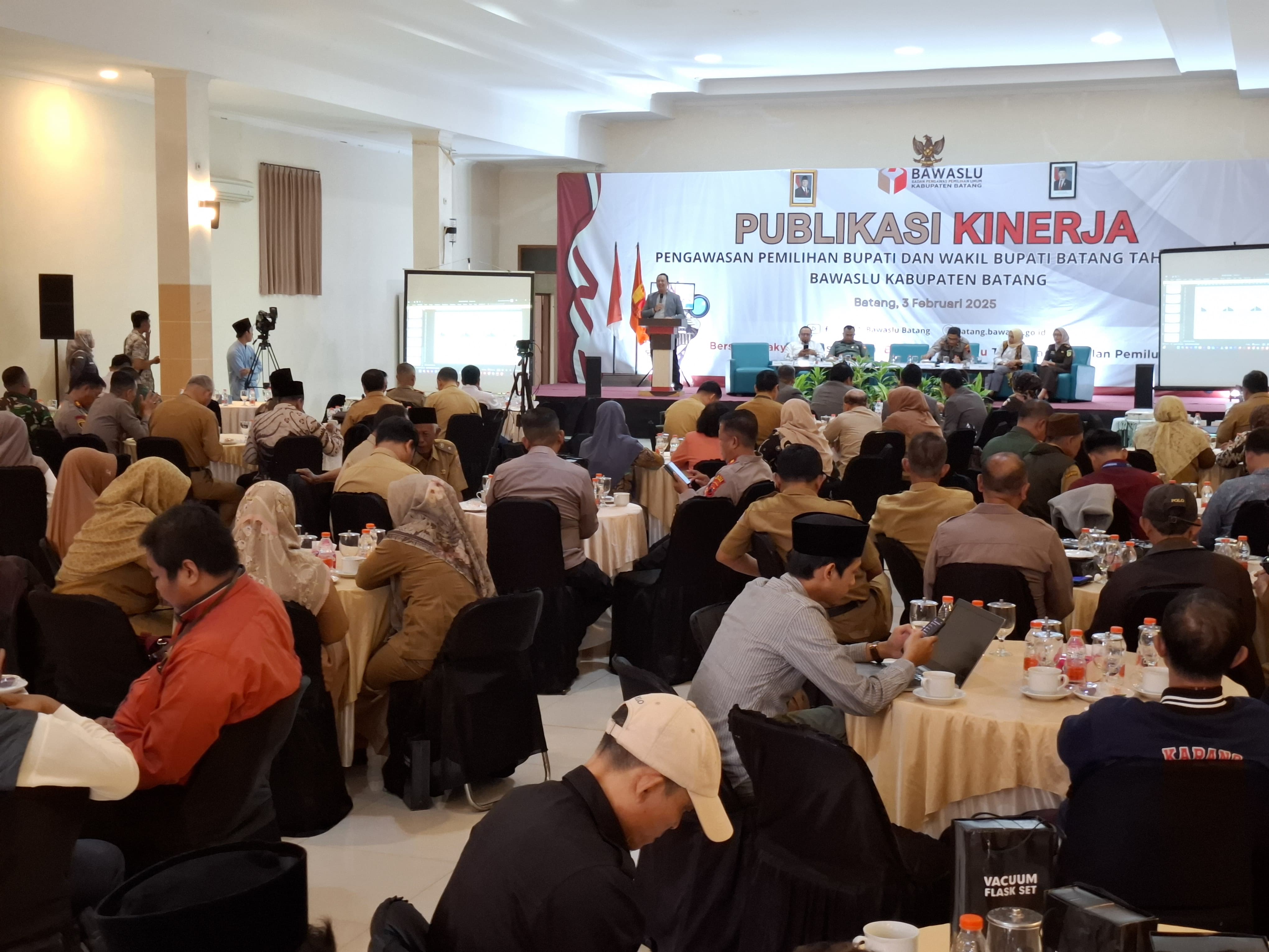 Bawaslu Batang Publikasikan Hasil Kinerja Pengawasan Pilkada Serentak 2024