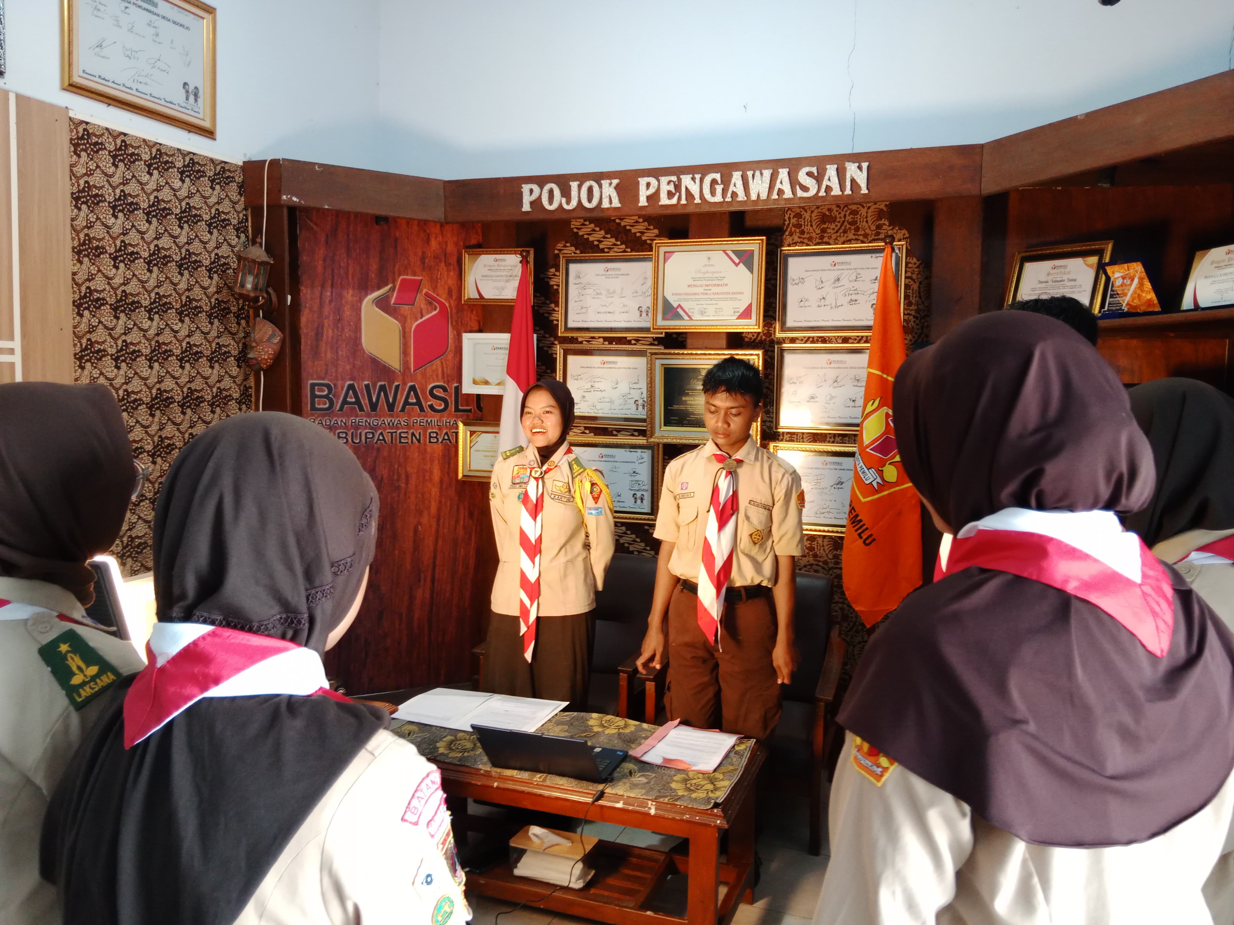 Gelar Rekrutmen Saka Adhyasta Pemilu, Bawaslu Batang Siap Bumikan Semangat Kepengawasan Pasca Pemilihan