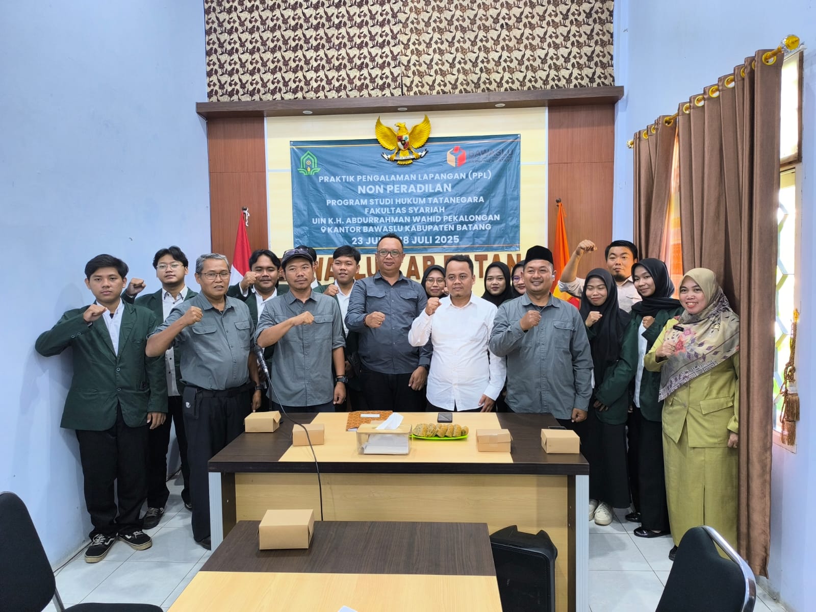 Bawaslu Batang Terima 10 Mahasiswa PPL dari UIN Gus Dur Pekalongan