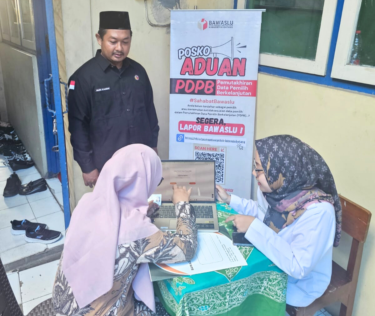 Bawaslu Kabupaten Batang Buka Posko Aduan PDPB Di MA Muhammadiyah Batang