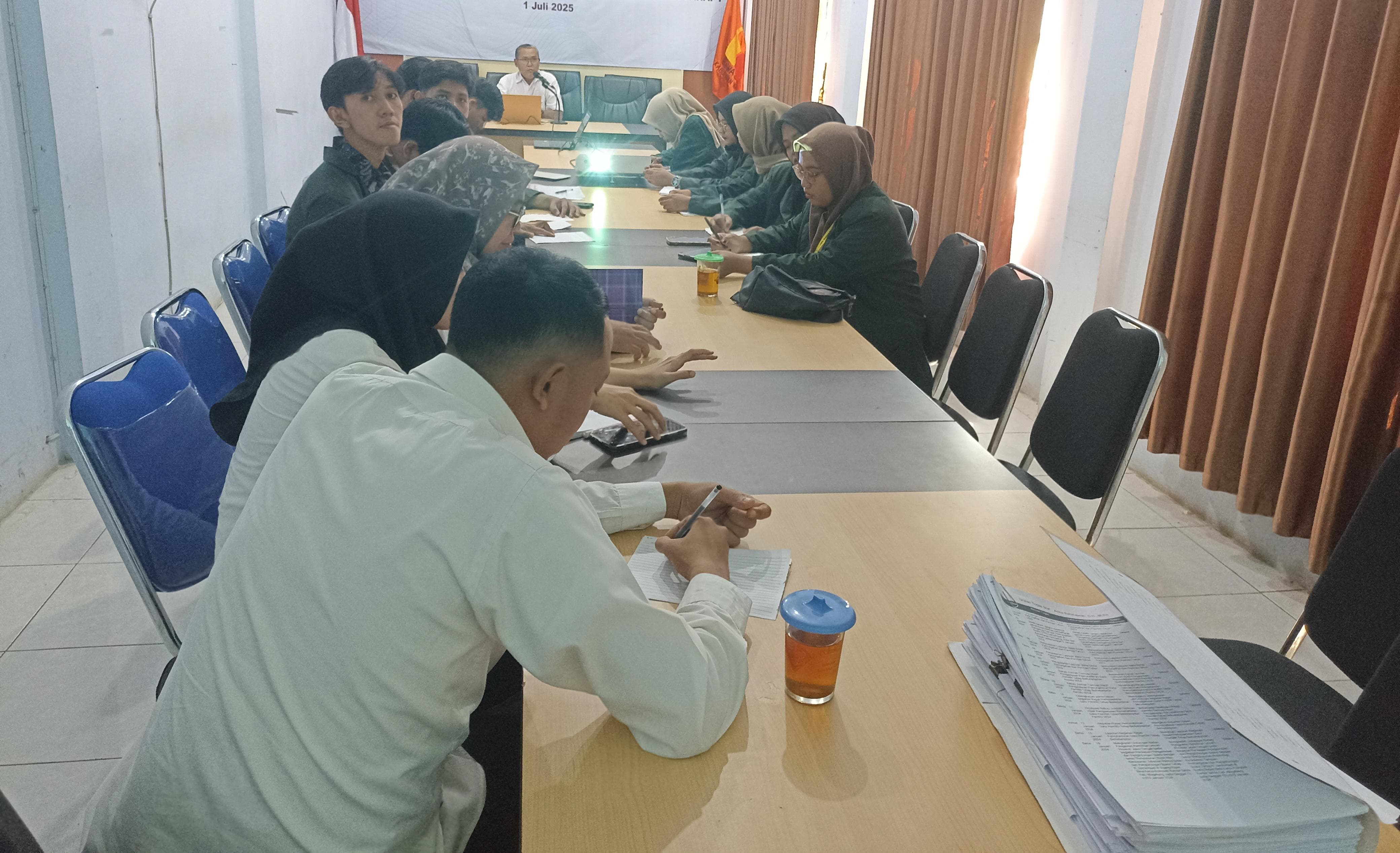 Kordiv. HPS Bawaslu Batang Berikan Edukasi Mahasiswa PPL UIN Pekalongan Tentang Mekanisme Penyelesaian Sengketa Pemilu