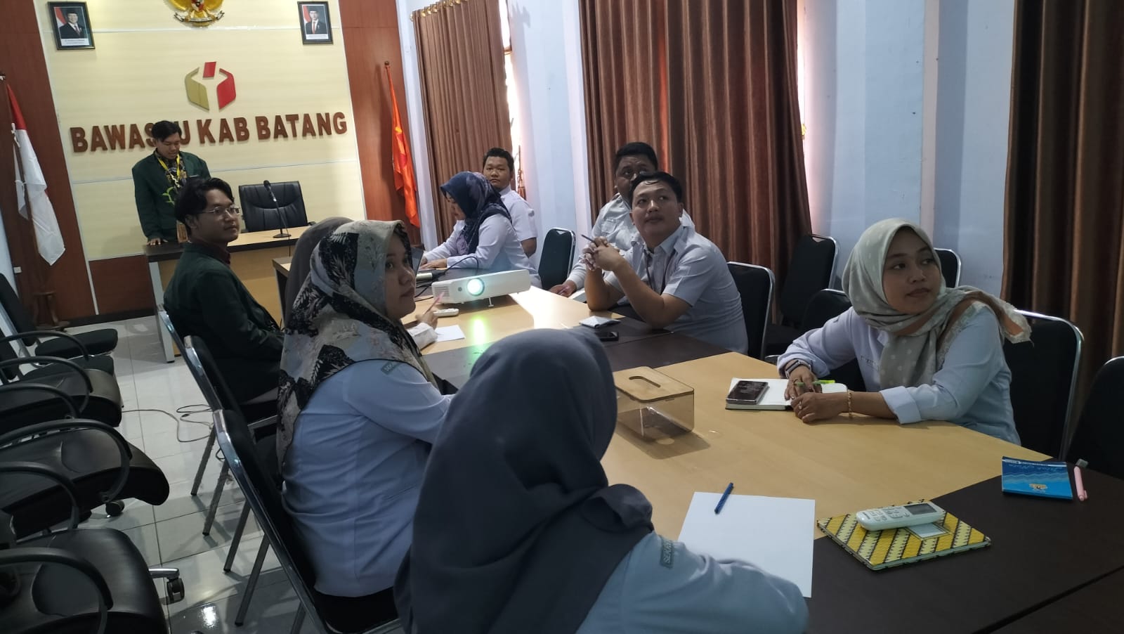 Bawaslu Batang Lakukan Evaluasi dan Penilaian Akhir kepada Mahasiswa PPL UIN KH. Abdurrahman Wahid