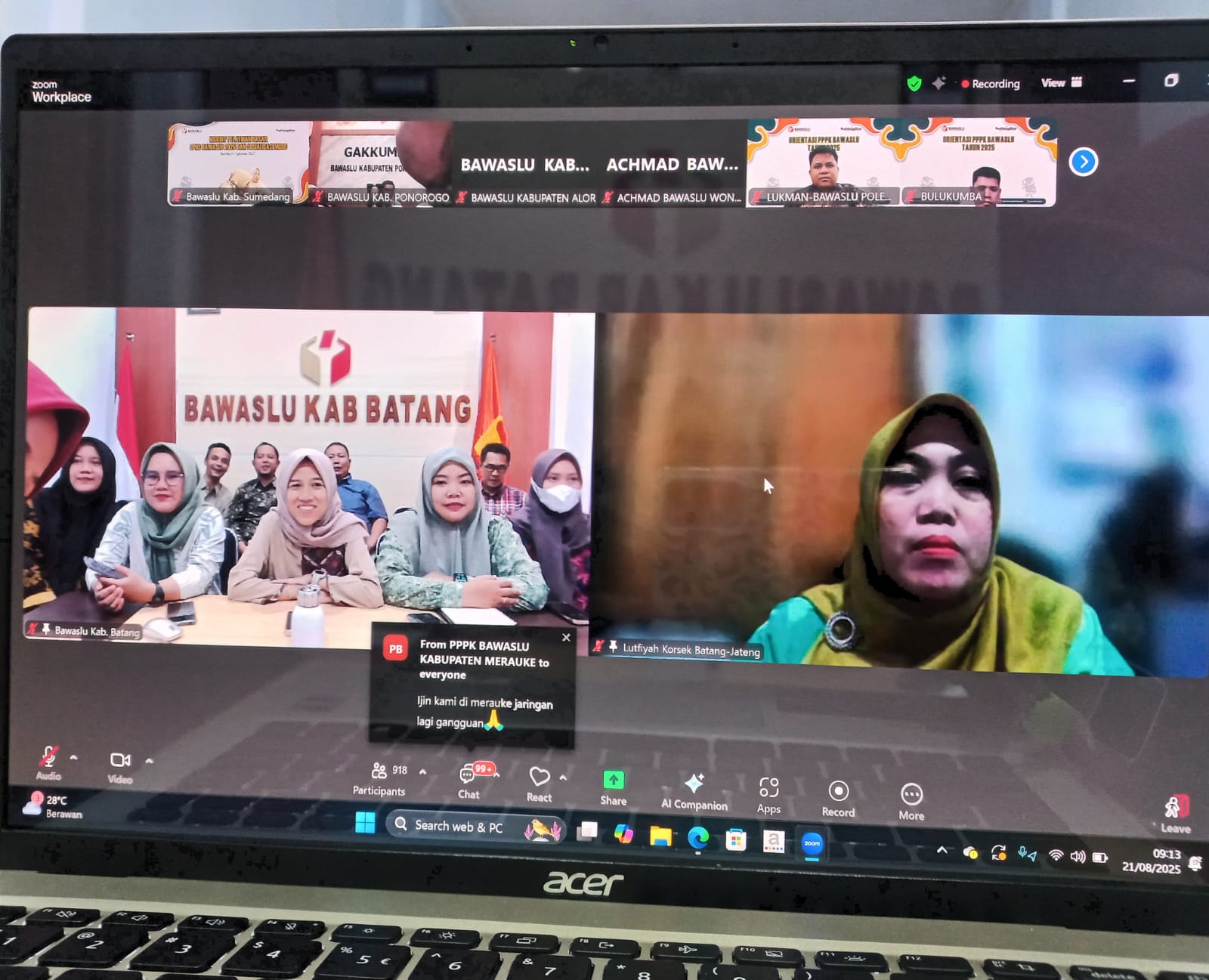 Sebelas Pppk Bawaslu Batang Ikuti Kick Off Orientasi PPPK Tahun 2025