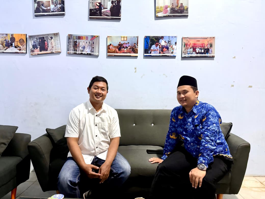 Kades Sijono datangi kantor Bawaslu Batang bahas pengembangan desa pengawasan