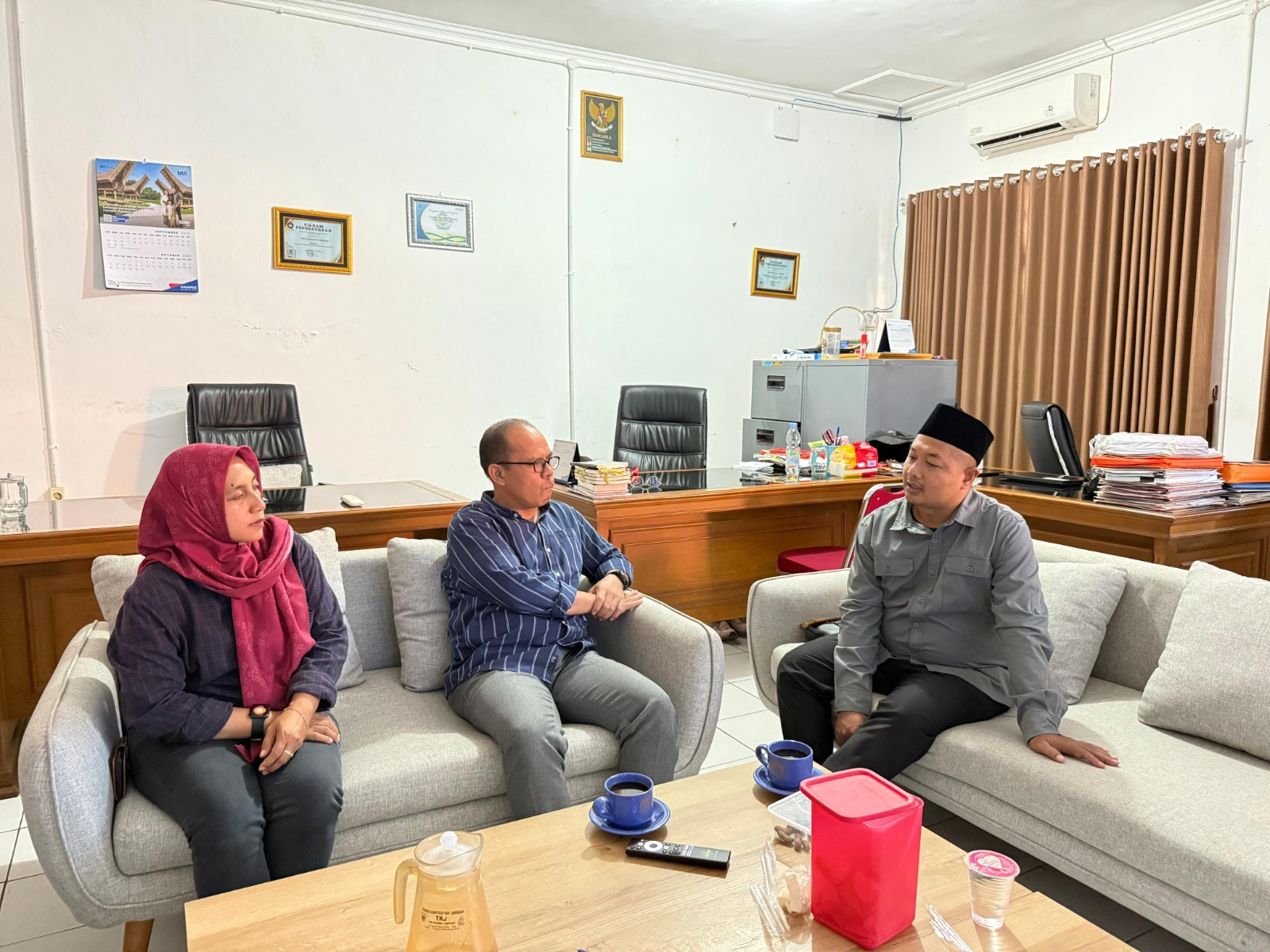 Bawaslu Kabupaten Batang Koordinasikan Selisih Data Pemilih dengan KPU Batang