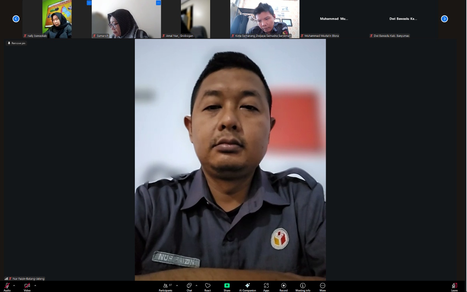 Bawaslu Batang Siap Tunjukkan Kinerja Terbaik dalam Assessment Kehumasan 2025