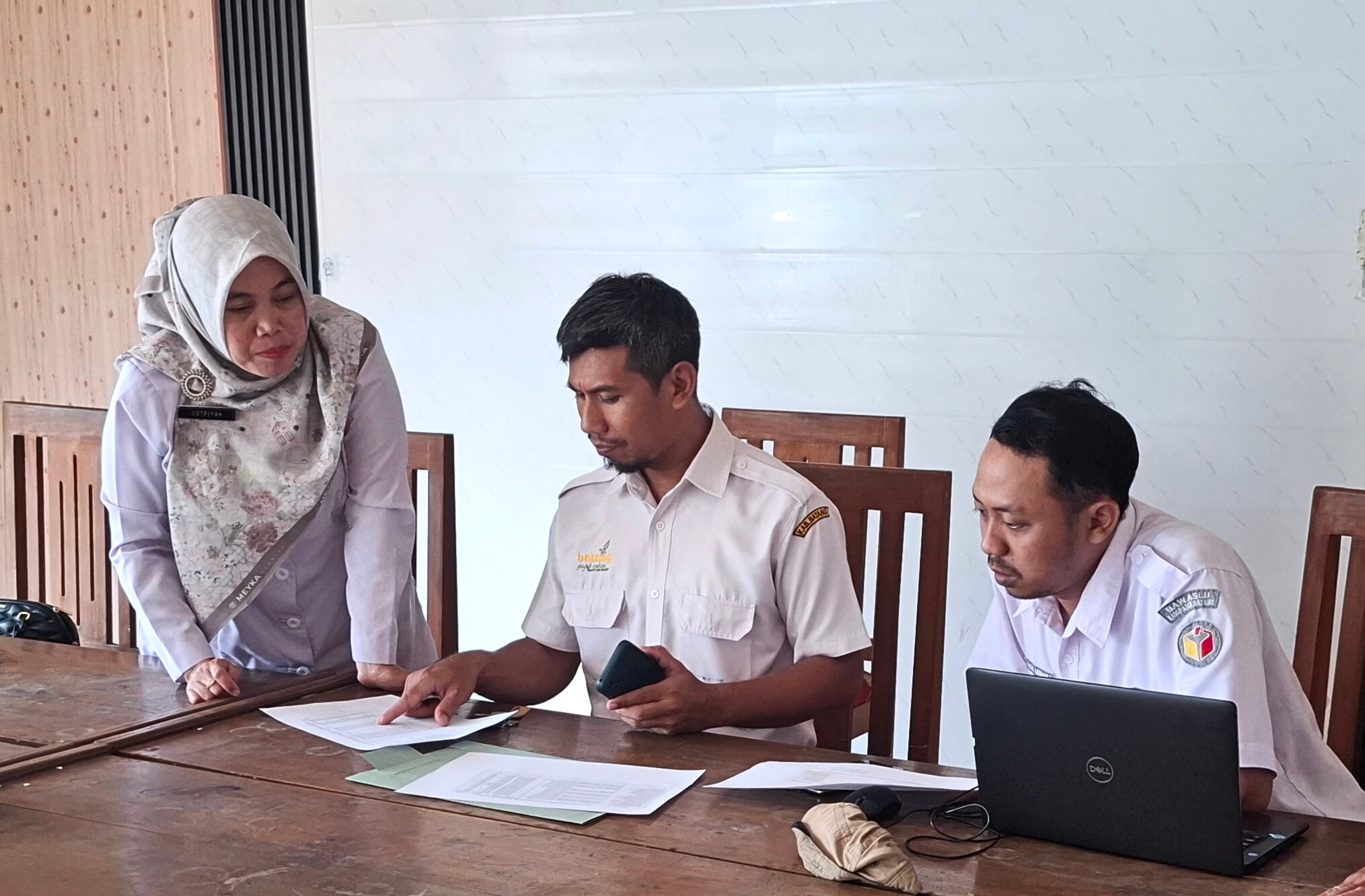 Intens Pengawasan PDPB, Bawaslu Batang Uji Petik di Desa Wonokerto