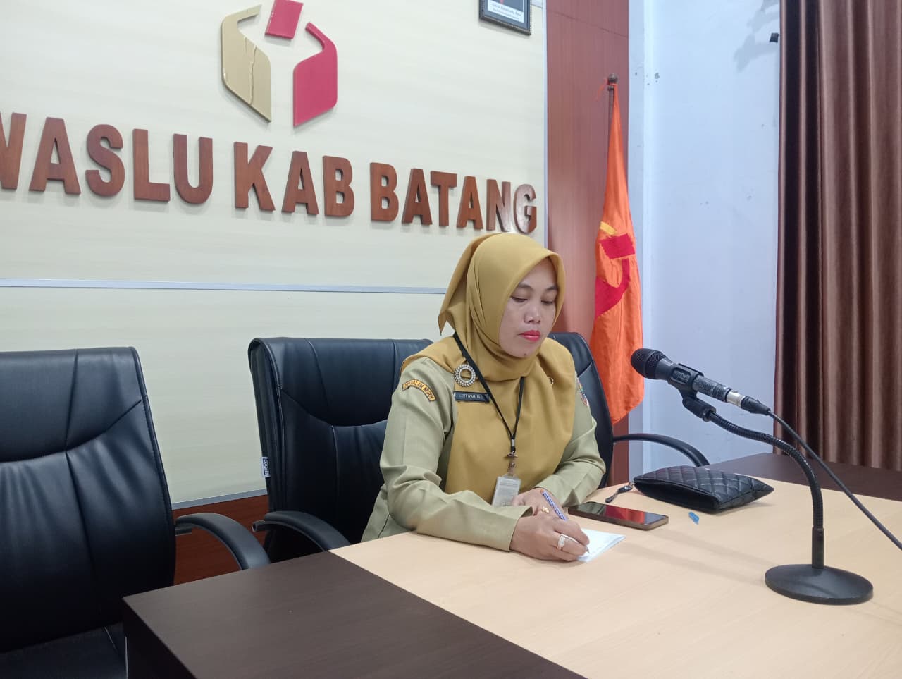 Gercep Tindak Lanjut Rapat RI, Sekretariat Bawaslu Batang Langsung Gelar Staf Meeting
