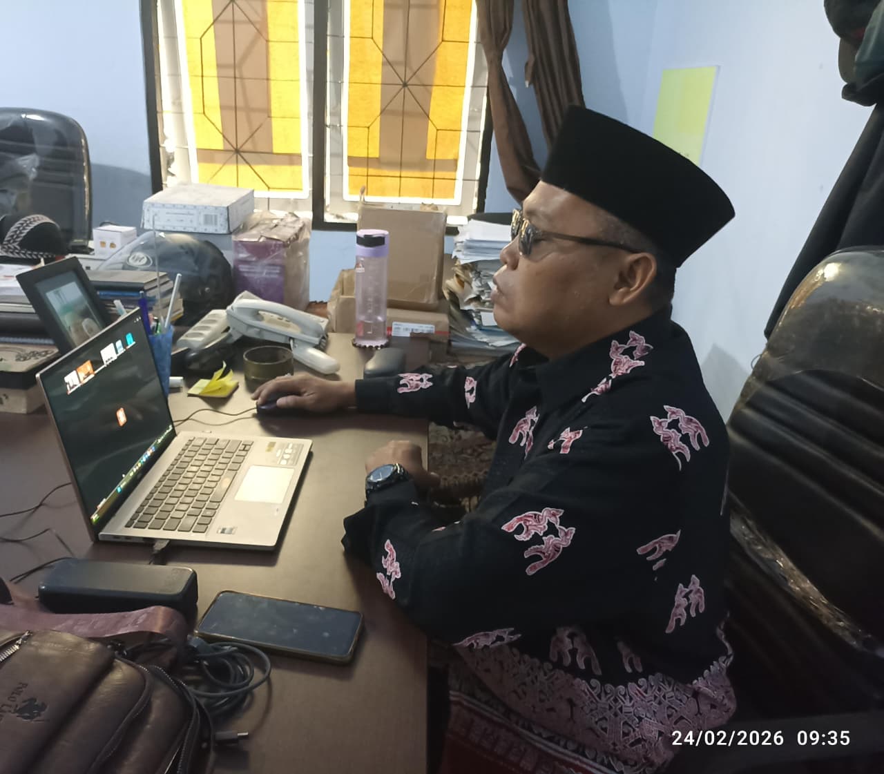 Bawaslu Kabupaten Batang Ikuti Sosialisasi Rencana Program Kerja Pendidikan Penyelesaian Sengketa