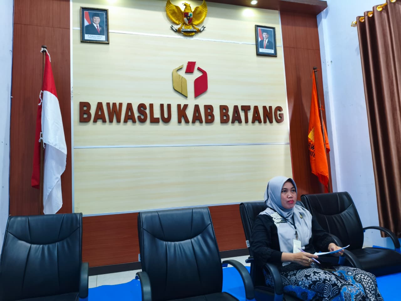Bawaslu Kabupaten Batang Ikuti Rapat Pembinaan dan Evaluasi Nasional, Bahas THR, Dana Kerohiman, hingga Penguatan Manajemen SDM