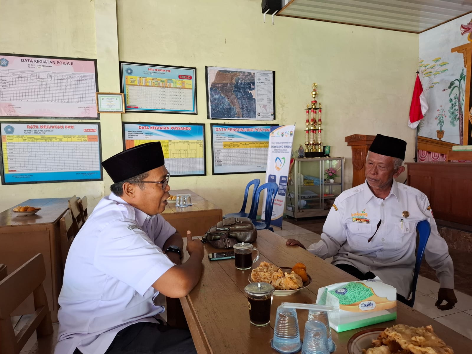 Bawaslu Kabupaten Batang Tilik Desa di Pecalungan, Perkuat Pengawasan dan Cegah Politik Uang