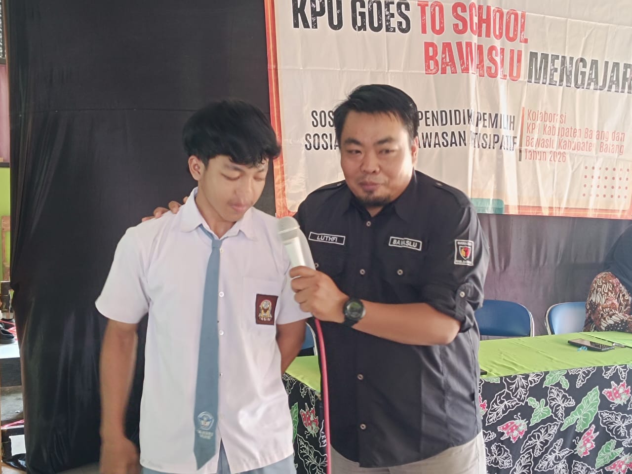 Gandeng Gen Z, Bawaslu Batang Tanamkan Jiwa Pengawas Partisipatif di SMA Negeri 2 Batang