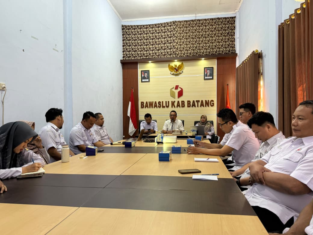 Perkuat Tata Kelola Aset, Bawaslu Kabupaten Batang Gelar Rapat Koordinasi Pengelolaan Barang Milik Negara dan Barang Milik Daerah
