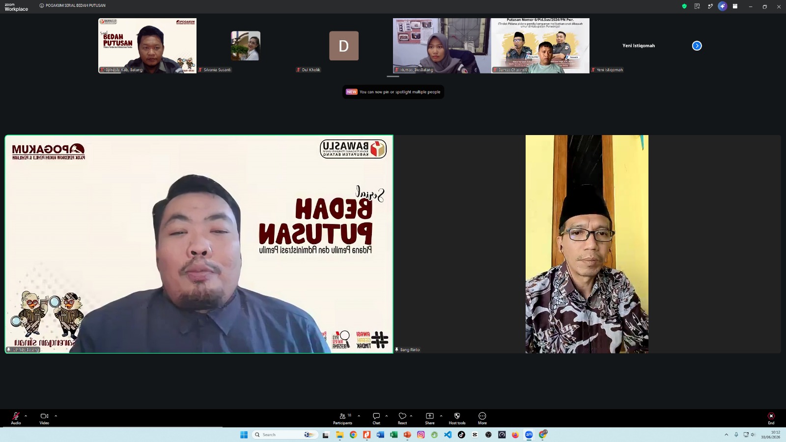 Bawaslu Batang Bedah Kasus Pidana Kampanye Anak: Pelajaran Penting Pengawasan Digital