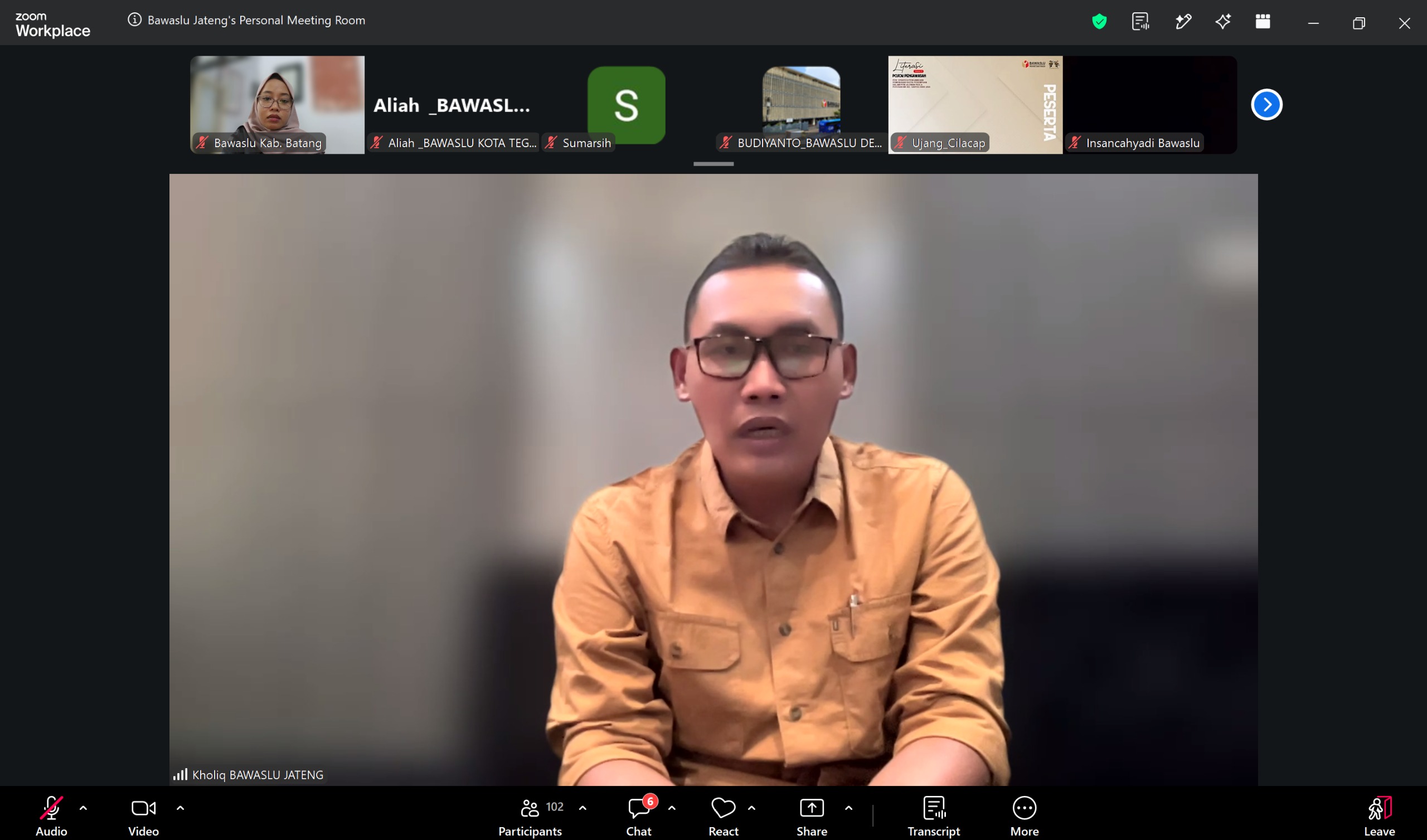Optimalkan Akurasi Data Pemilih, Bawaslu Batang Siap Tindaklanjuti Arah Kebijakan Pengawasan PDPB Bawaslu Jateng.