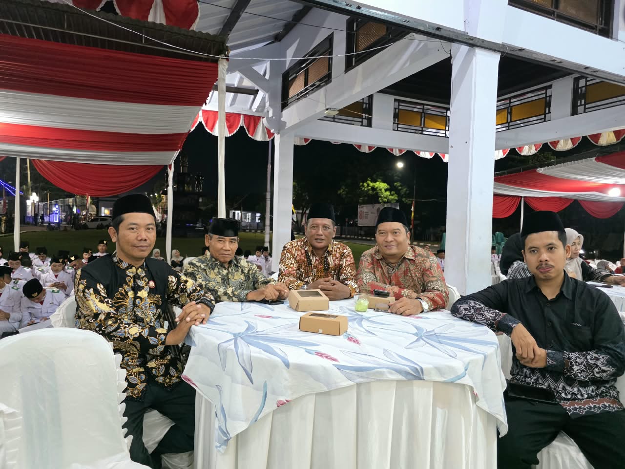 Perkuat Sinergi Antarlembaga, Bawaslu Batang Hadiri Resepsi dan Ramah Tamah HUT Kemerdekaan Republik Indonesia ke-81 