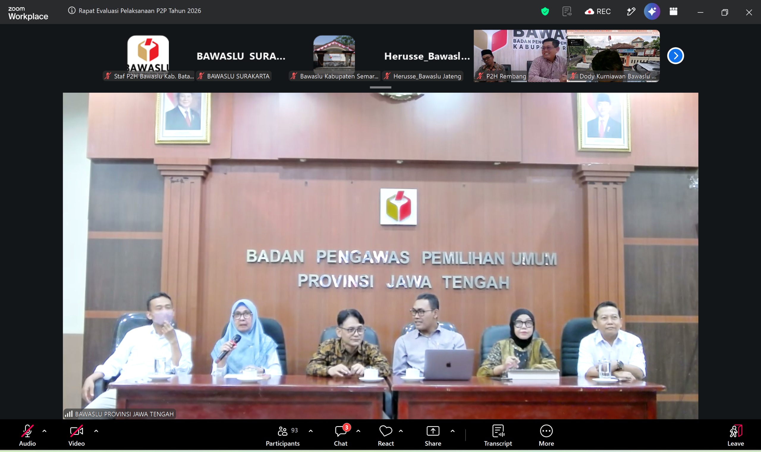 Bawaslu Batang Ikuti Evaluasi P2P 2026, Pengelolaan Alumni Jadi Tindak Lanjut Utama