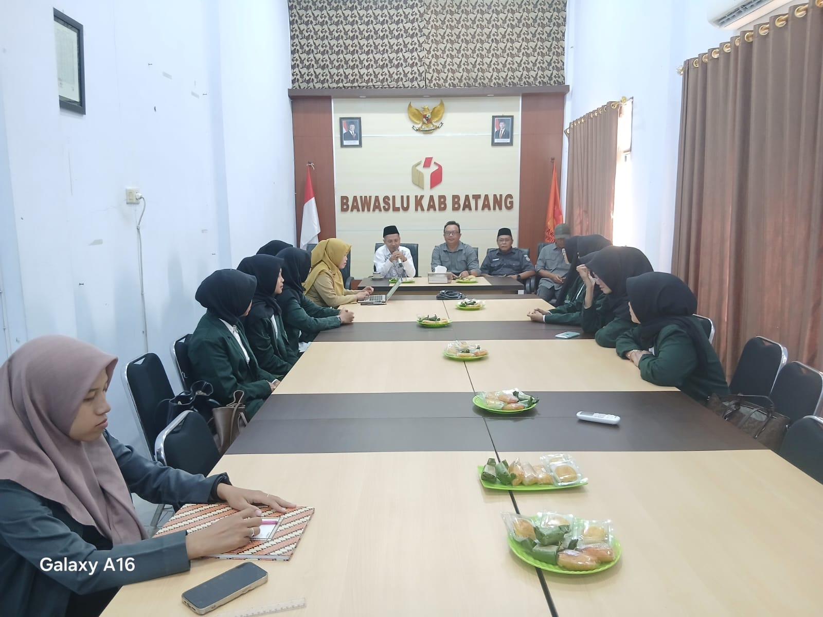 Bawaslu Kabupaten Batang Terima Sembilan Mahasiswa PPL UIN K.H. Abdurrahman Wahid Pekalongan