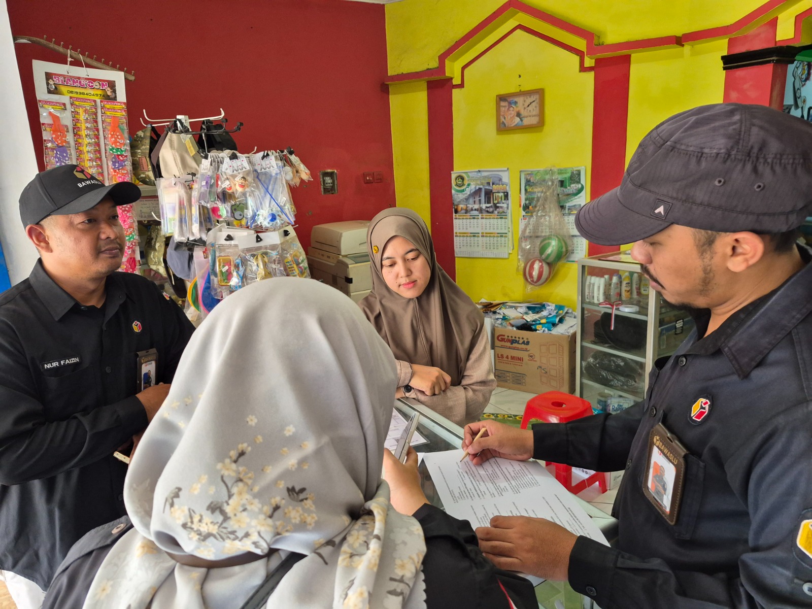 Bawaslu Batang Uji Petik Data Pemilih Berkelanjutan di Desa Kedawung