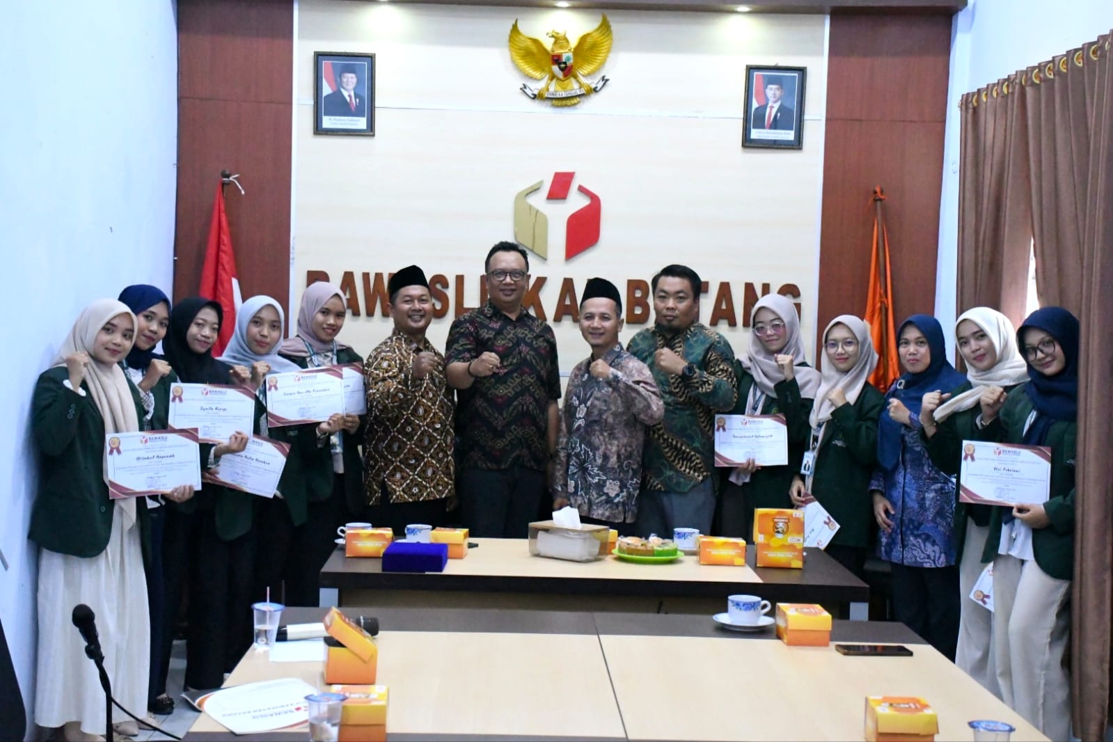 Bawaslu Batang Lepas Mahasiswa PPL UIN Gus Dur, Harapkan Kontribusi Nyata untuk Demokrasi dan Pemilu 2029