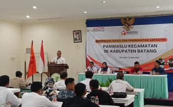 Bimtek Peningkatan Kapasitas Panwaslucam Se-Kabupaten Batang