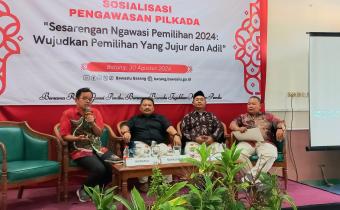 Gelar Sosialisasi, Bawaslu Tingkatkan Pengawasan Partisipatif Masyarakat Dalam Pilkada Serentak 2024