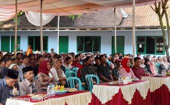 Kawal Jalannya Tahapan Kampanye, Panwaslucam Kandeman Lakukan Pengawasan Kampanye  Pemilihan Serentak 2024.