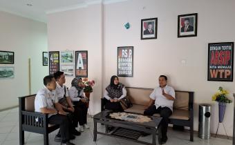 Perkuat Pengelolaan Arsip, Bawaslu Batang Koordinasi Dengan Disperpuska