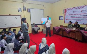 Perdana, Kolaborasi KPU dan Bawaslu Batang Turun Gunung Merangkul Pemilih Pemula