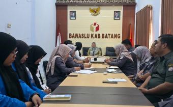 Bawaslu Batang Gelar Rapat Persiapan Latsar & Orientasi CPNS-PPPK