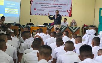 Bawaslu Batang Gelar "Bawaslu Mengajar" di SMK (SUPM) Nusantara, Dorong Pelajar Jadi Pengawas Partisipatif
