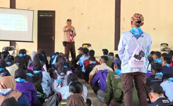 Raimuna Daerah XII Jateng Tahun 2025 Bawaslu Batang Ajak Peserta Raimuna Membangun Literasi politik di Era Digital