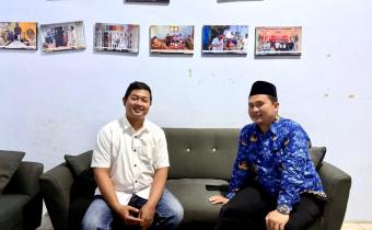 Kades Sijono datangi kantor Bawaslu Batang bahas pengembangan desa pengawasan