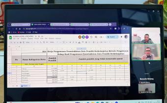 Bawaslu Batang Ikuti Evaluasi Pengawasan PDPB Triwulan III Tahun 2025 Secara Virtual