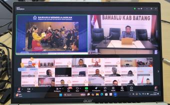 Bawaslu Batang hadir dalam Giat "Bawaslu Membelajarkan"