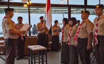 Bawaslu Kabupaten Batang Kukuhkan Dewan Saka Adhyasta Pemilu Masa Bakti 2025–2027