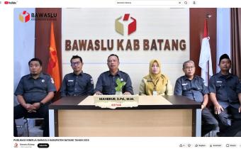 Bawaslu Batang Laporkan Kinerja Selama Tahun 2025