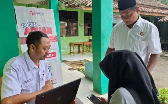 Bawaslu Batang Buka Posko Aduan PDPB dalam Kegiatan Bawaslu Mengajar di SMK NU Tulis Batang