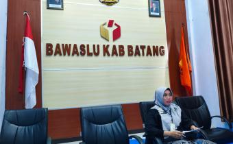 Bawaslu Kabupaten Batang Ikuti Rapat Pembinaan dan Evaluasi Nasional, Bahas THR, Dana Kerohiman, hingga Penguatan Manajemen SDM