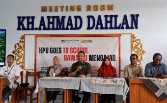 Bawaslu Mengajar di SMK Muhammadiyah Batang, Tanamkan Kesadaran Kepemiluan Sejak Dini