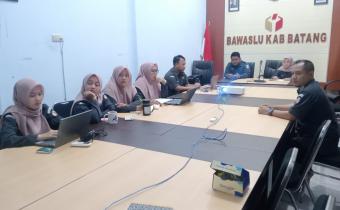Bawaslu Batang Ikuti Penguatan Penyusunan SKP Tahun 2026
