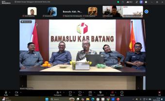 Gelar POGAKUM, Bawaslu Batang Hadirkan Narasumber Bawaslu Provinsi Jateng