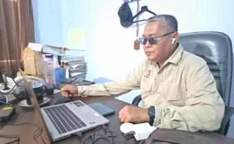 Koordinator Divisi Penyelesaian Sengketa dan Hukum Mengikuti Zoom “Selasa Menyapa” Peningkatan Kapasitas Teknis Penyusunan Produk Hukum