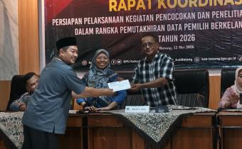 Bawaslu Batang soroti data pemilih luar negeri yang akan di Coktas KPU