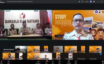 Sharing Session Saka Adhyasta Pemilu Kwarcab Batang - Wonogiri , Dewan Saka Adhyasta Batang sampaikan Sejarah dan Program Kegiatan