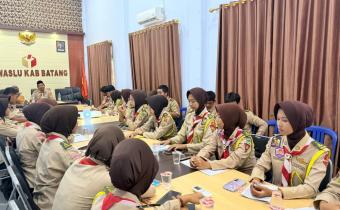 Perkuat Pengawasan Partisipatif, Saka Adhyasta Pemilu Gelar Latihan Sosialisasi Program P2P